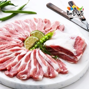 [태흥한돈] 국내산 신선한 냉장 등심덧살(가브리살) 구이용 500g