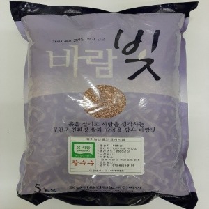 [덕림친환경영농조합법인] 친환경 유기농 찰수수 1kg / 3kg / 5kg