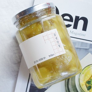 [유화당] 꿀생강청 수제청 과일청 답례품 500ml/1kg