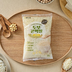 [라라스팜] 저칼로리 두부곤약쌀 200g 10개/20개