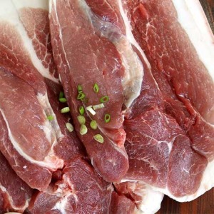 [지리산바래봉축산] 흑돈 뒷다리살(후지) 2kg