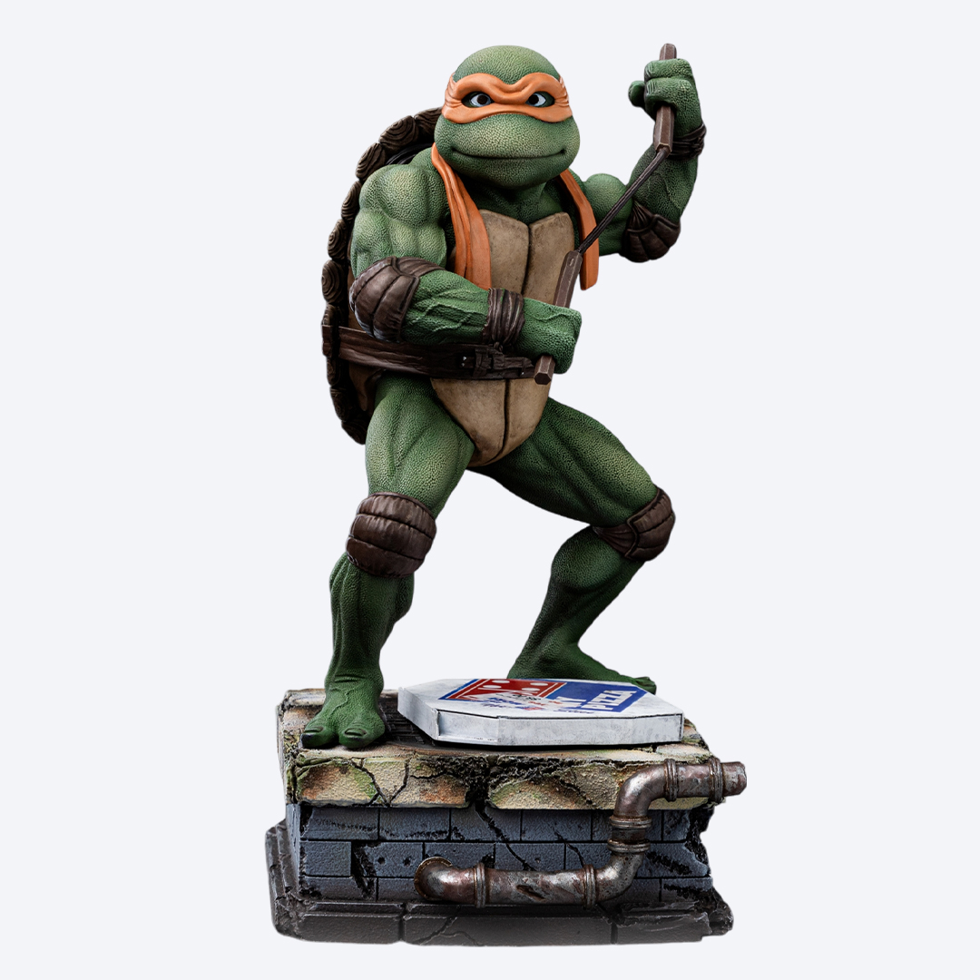 렙다세일] 아이언스튜디오 닌자거북이 - 미켈란젤로 아트 스케일 1/10 스케일 IronStudios