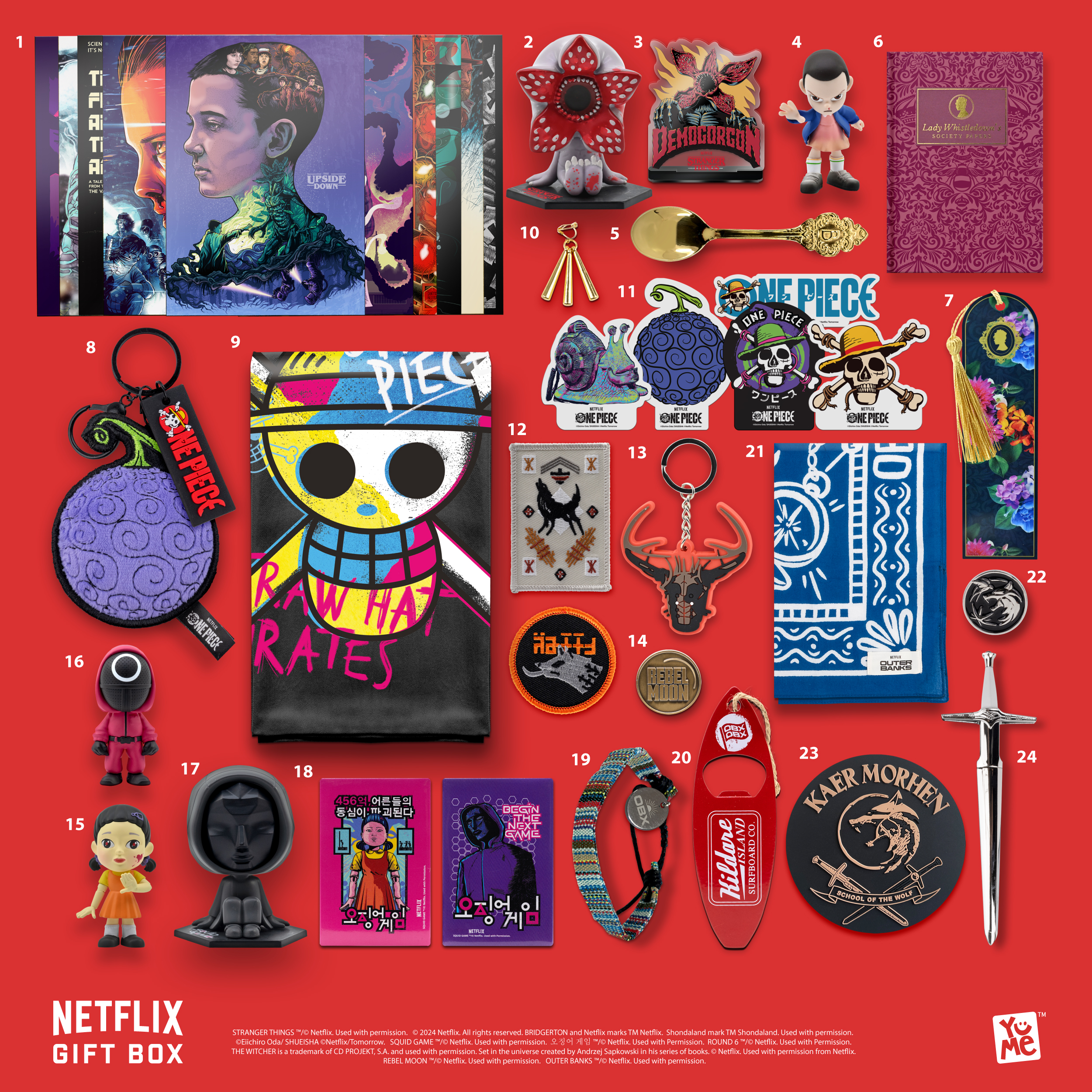 입고완료] 넷플릭스 사운드 기프트 박스 어드벤트 캘린더