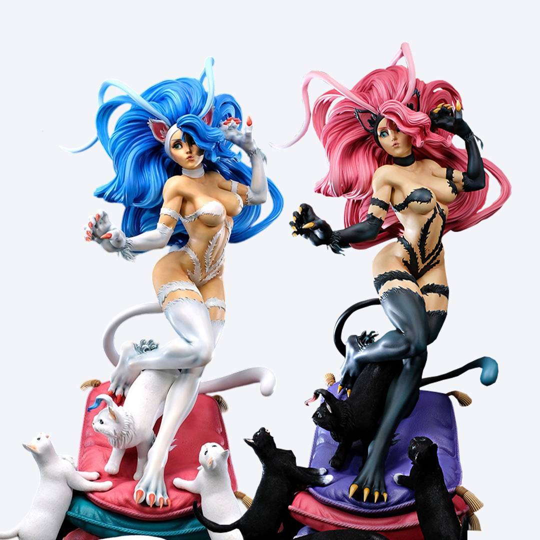 HMO collectibles 캡콤의 어둠 추적자 펠리시아 합본 패키지 한정판