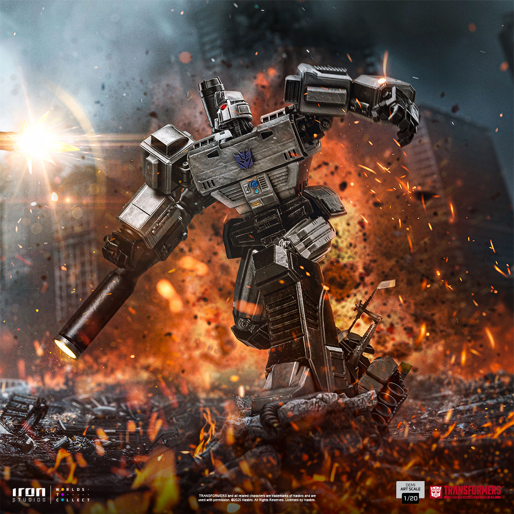 아이언스튜디오 트랜스포머 - 메가트론 데미 아트 스케일 1/20