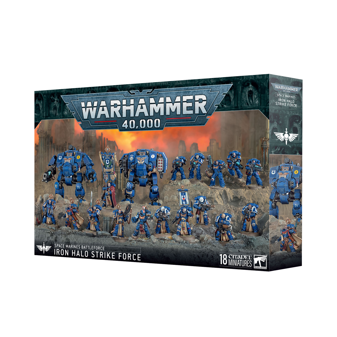 워해머 40K Space Marines: Iron Halo Strike Force