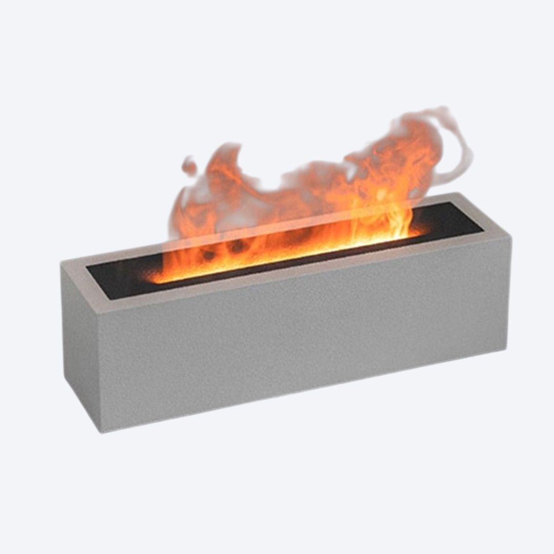 i-FLAME정품 시멘트브릭 모닥불램프 가습기 디퓨져