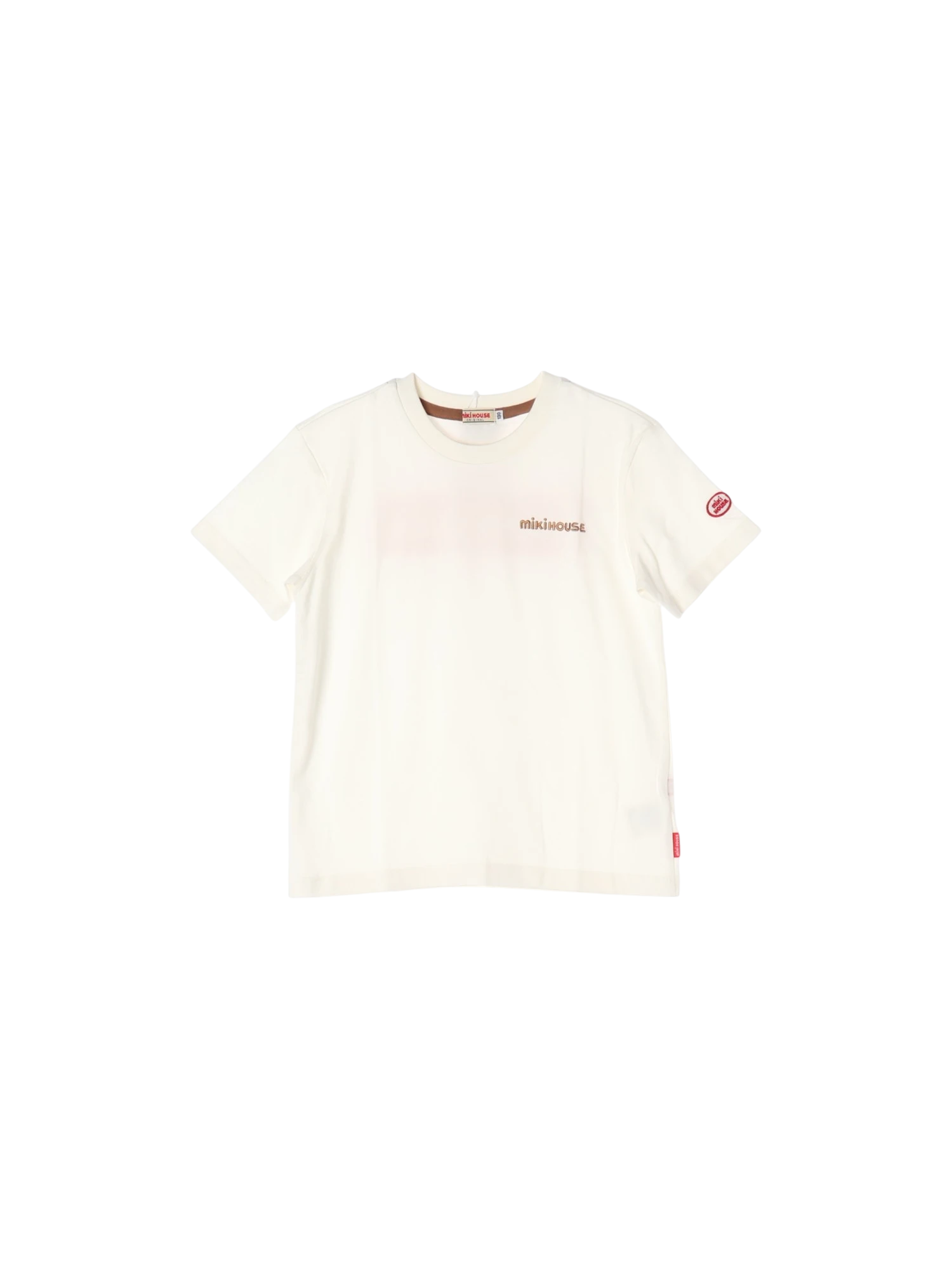 미키하우스 자수 화이트 티셔츠 130cm 0
