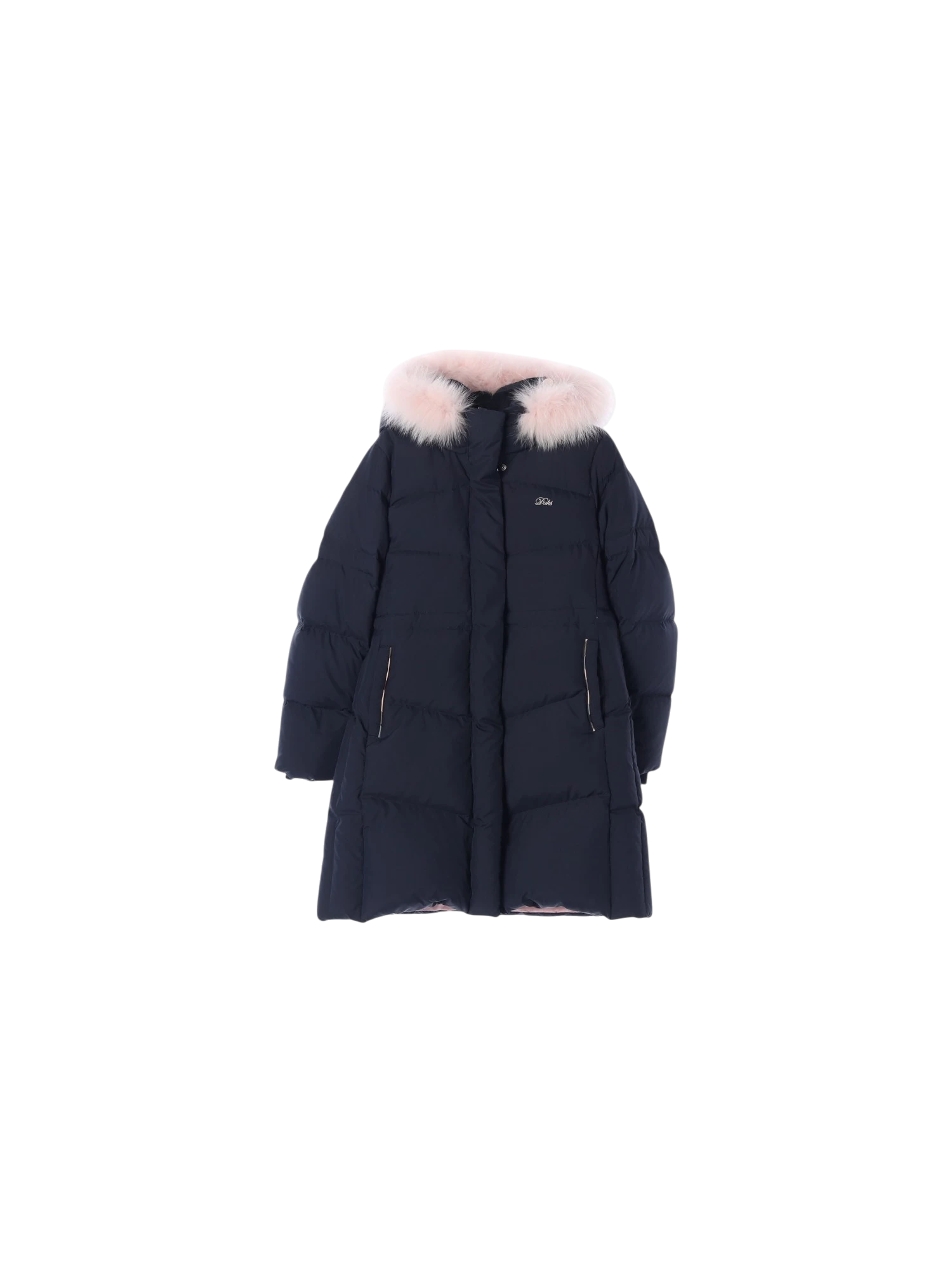 닥스 퀼팅 네이비 패딩 150cm 0