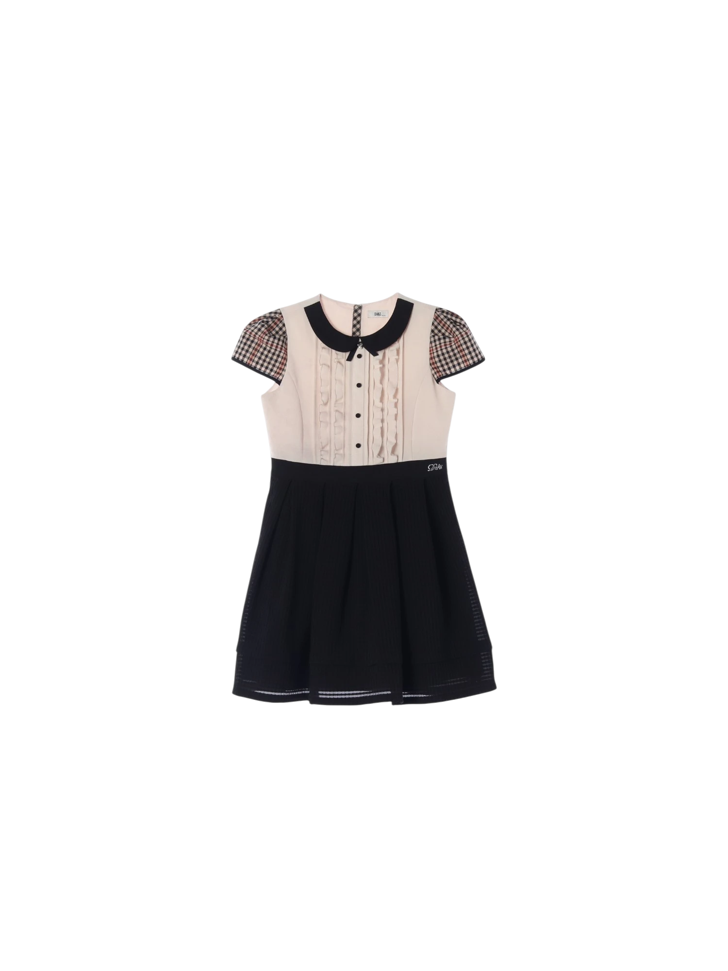 닥스 플리츠 블랙 드레스 165cm 0