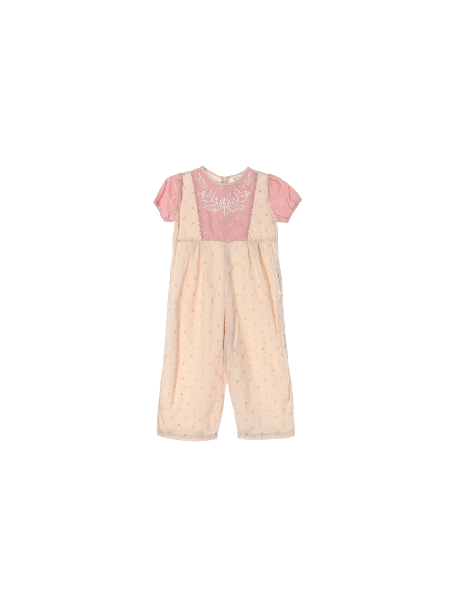 아폴리나 패치워크 라벤더 점프수트 5-7y 0