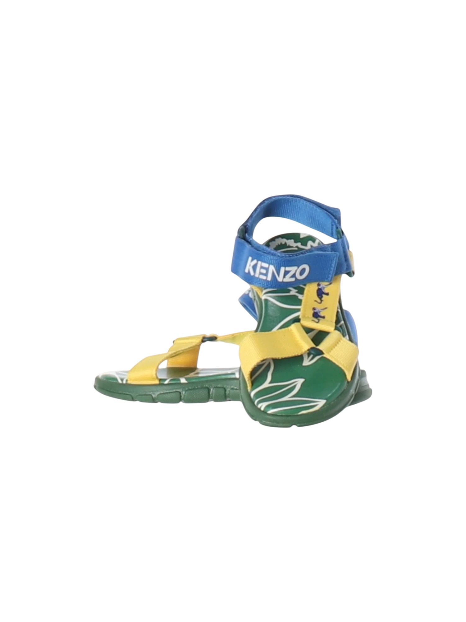 겐조 스트랩 그린 샌들 0