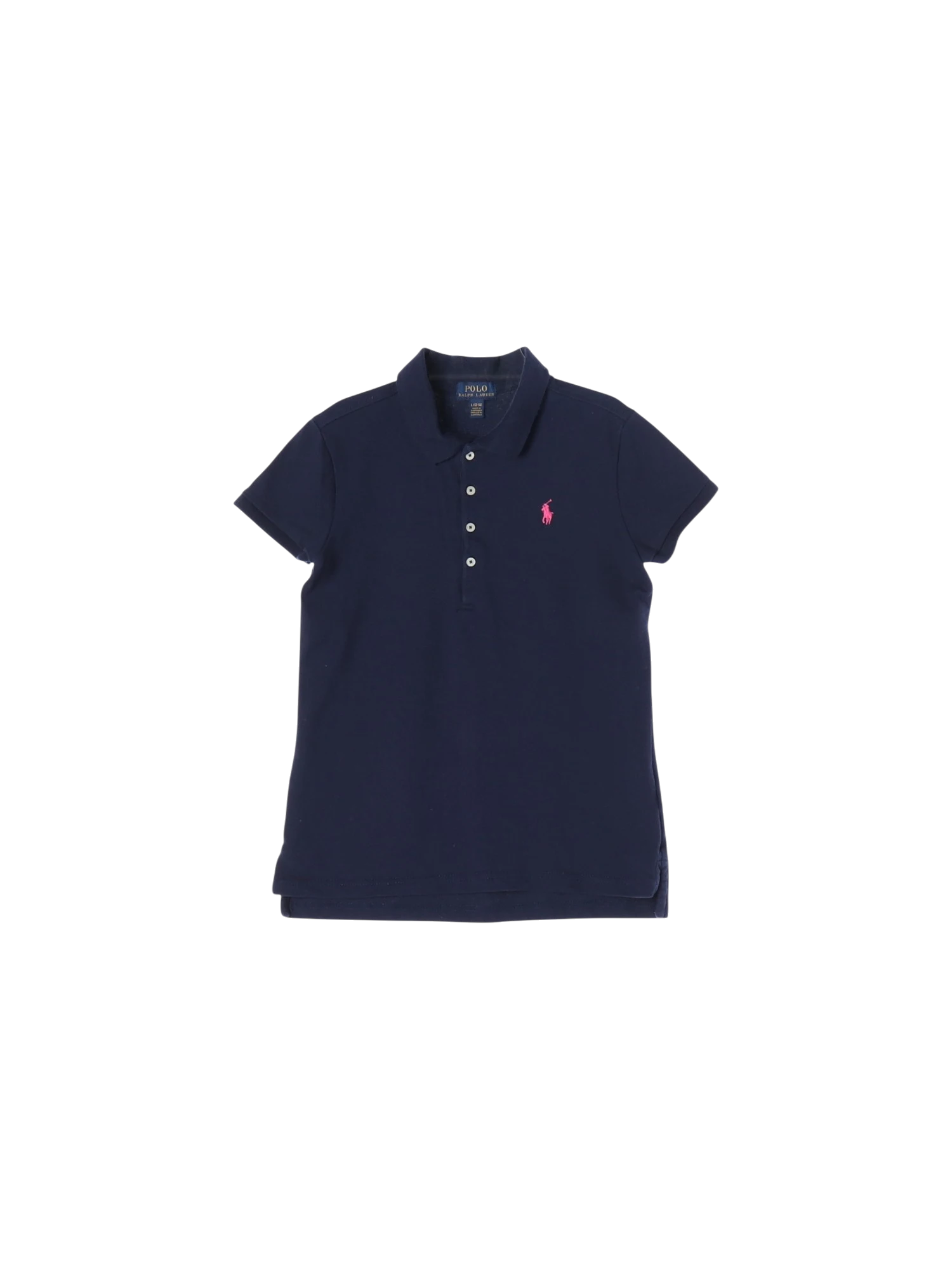 랄프로렌 단추 네이비 폴로셔츠 12-14y 0