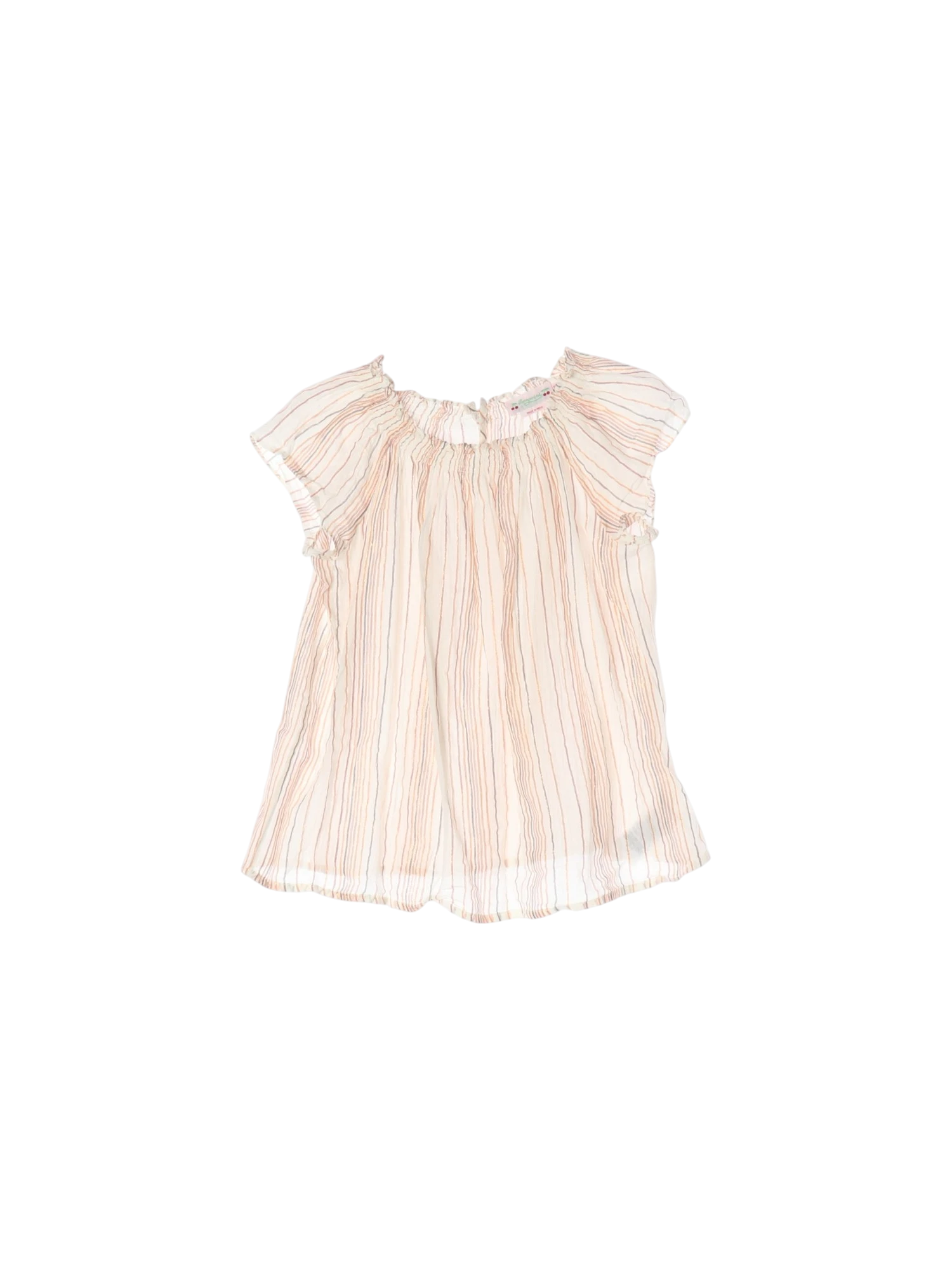 봉쁘앙 프릴 라벤더 블라우스 10y 0