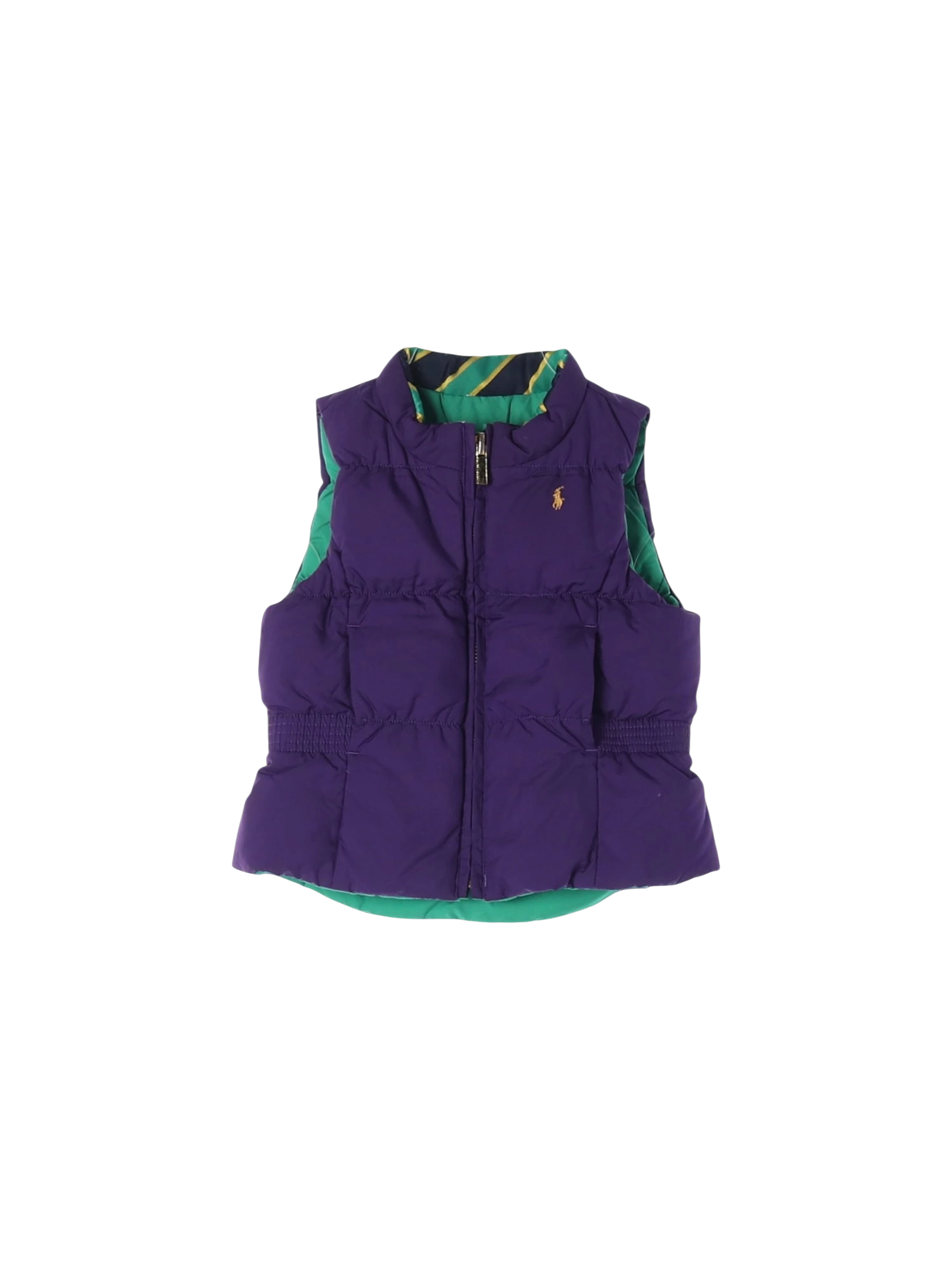 랄프로렌 퀼팅 퍼플 패딩조끼 24m 0