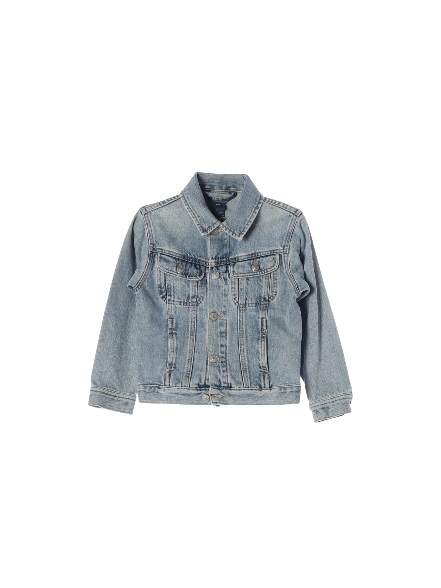 랄프로렌 포켓 스카이블루 데님재킷 4y 0