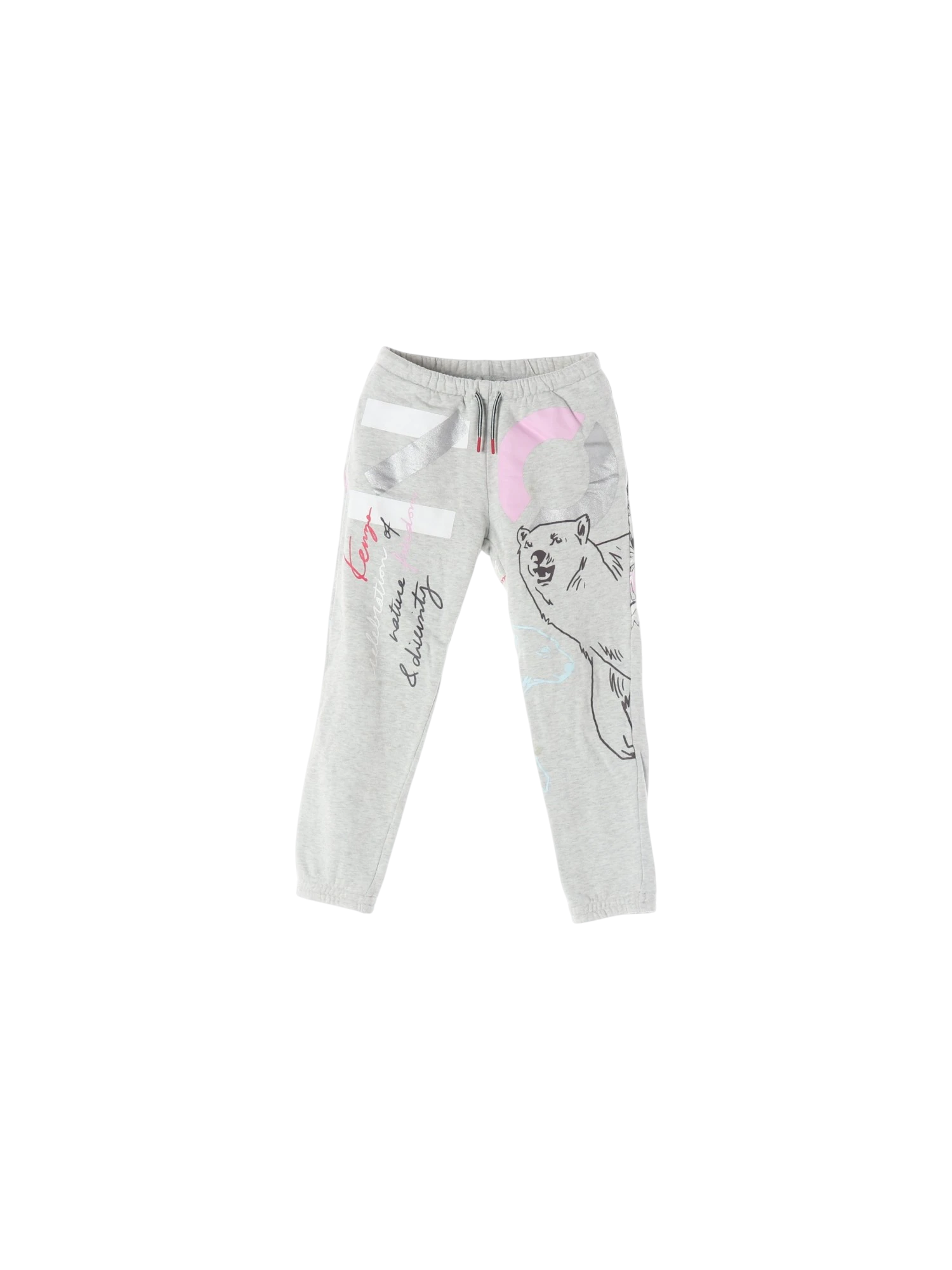 겐조 스트랩 그레이 스웨트팬츠 8y 0