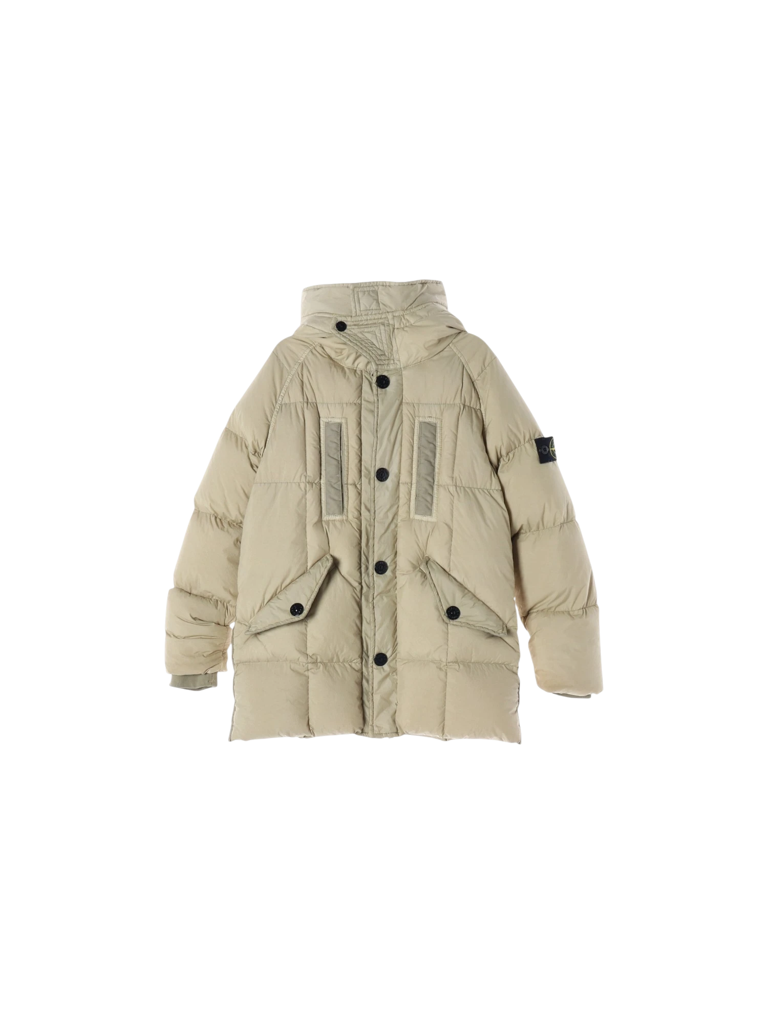 스톤아일랜드 포켓 베이지 패딩 8y 0
