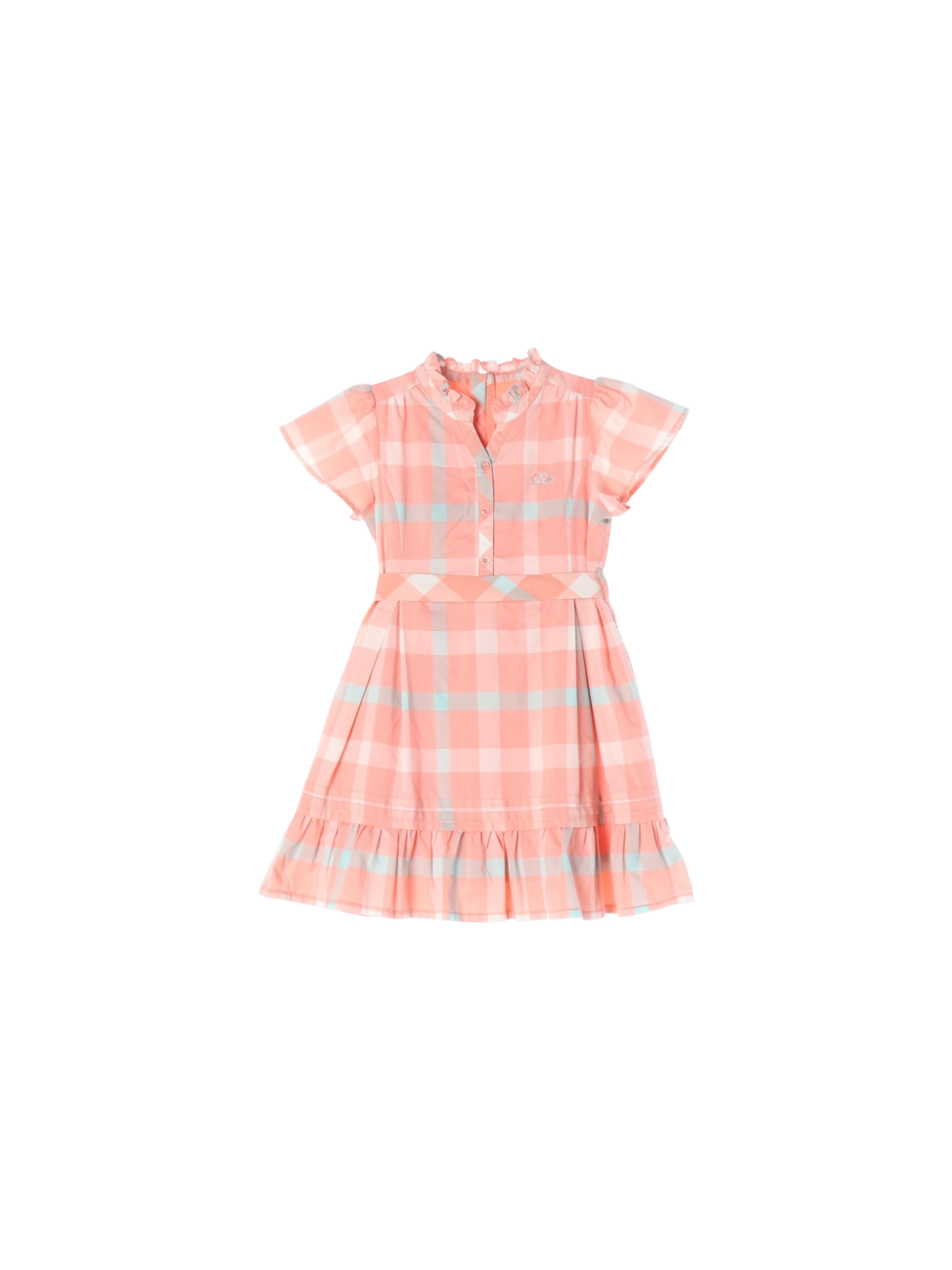닥스 단추 핑크 셔츠원피스 130cm 0