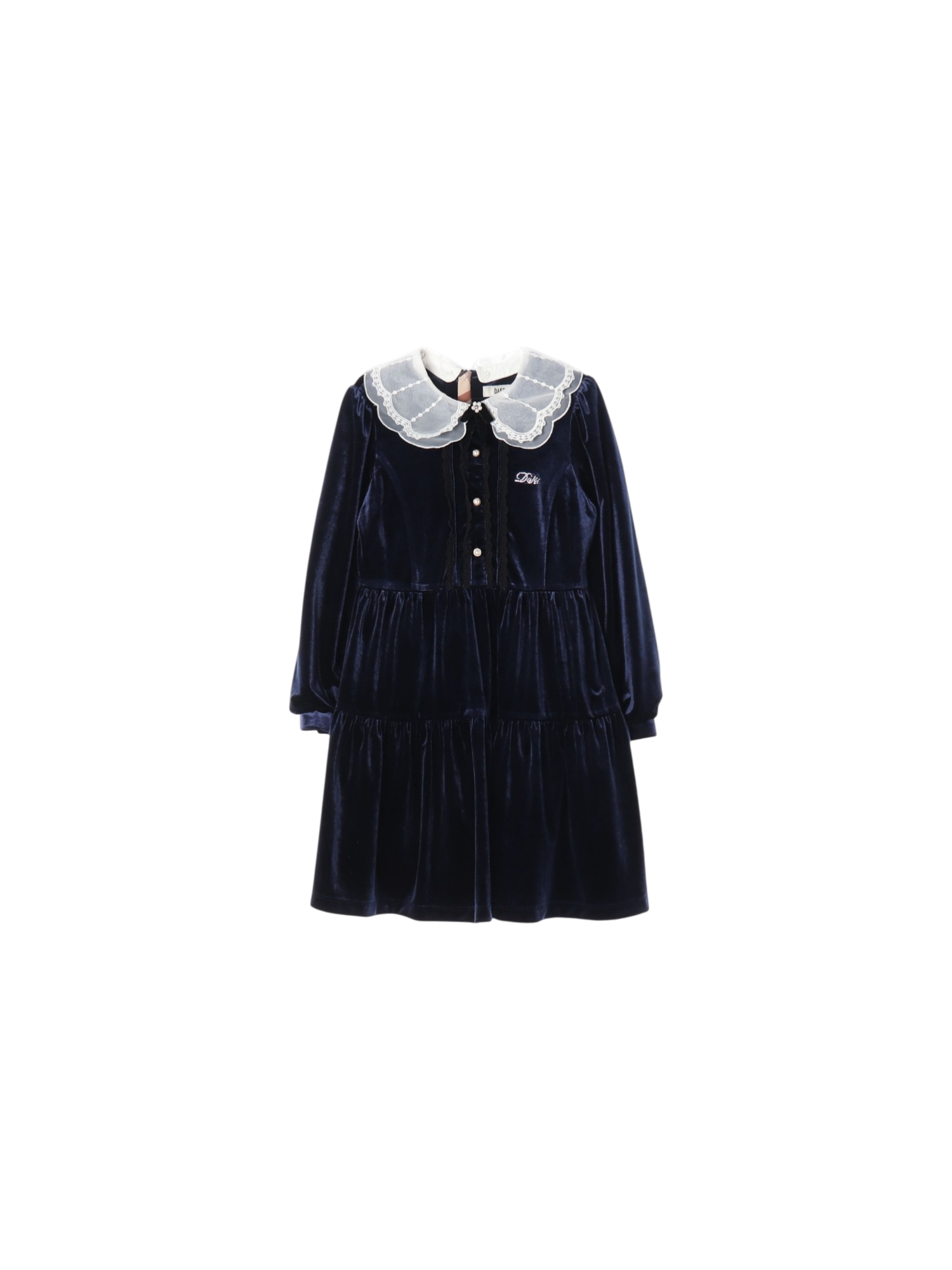 닥스 단추 네이비 드레스 130cm 0
