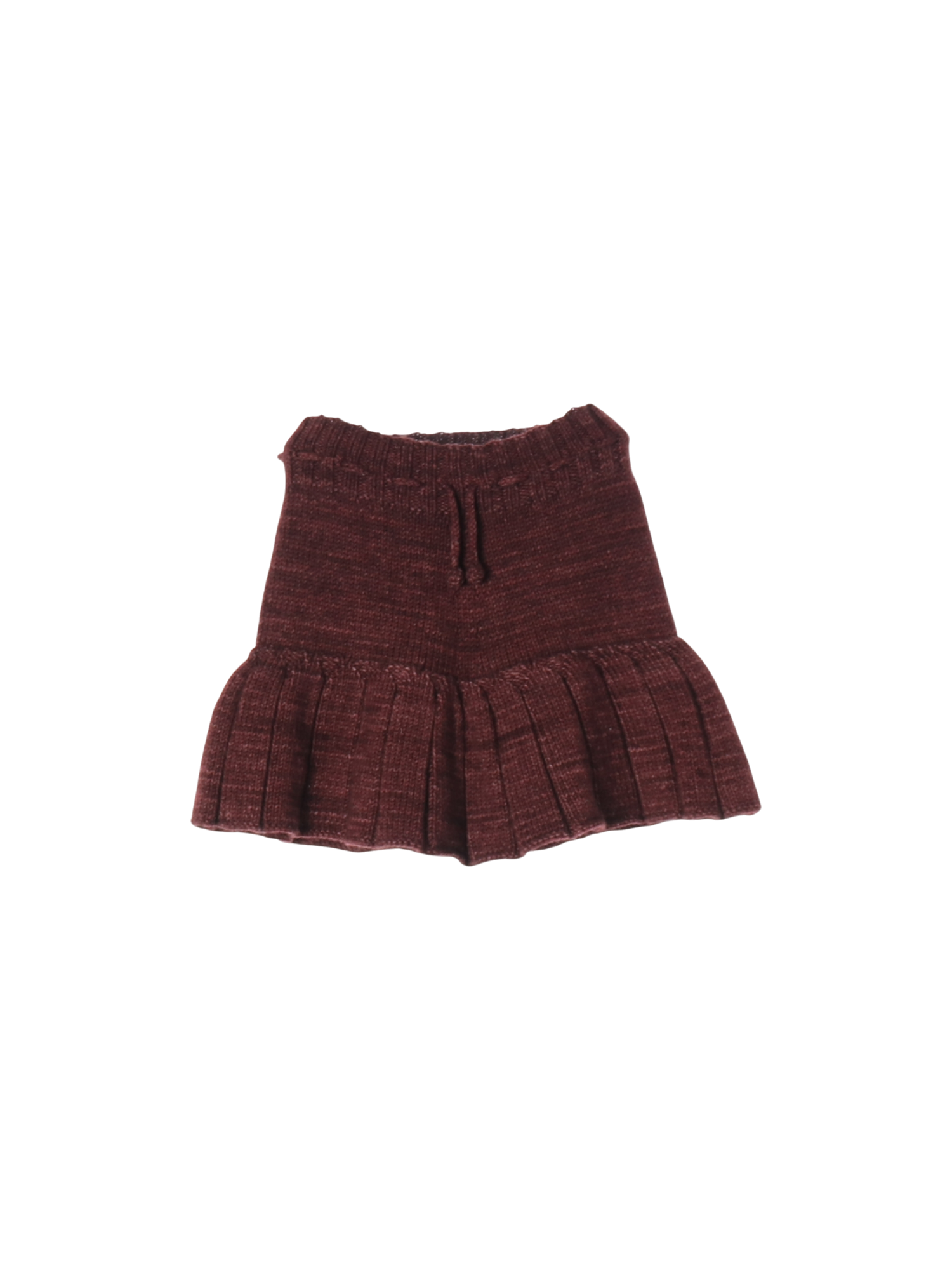 미샤앤퍼프 페플럼 와인 러플스커트 10y 0