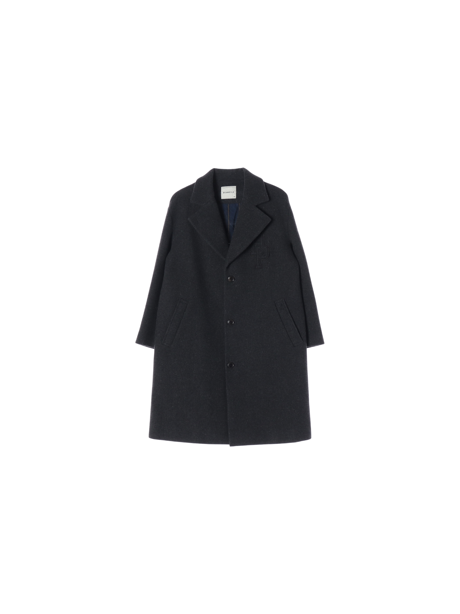 빈폴 포켓 블랙 싱글브레스티드코트 145cm 0