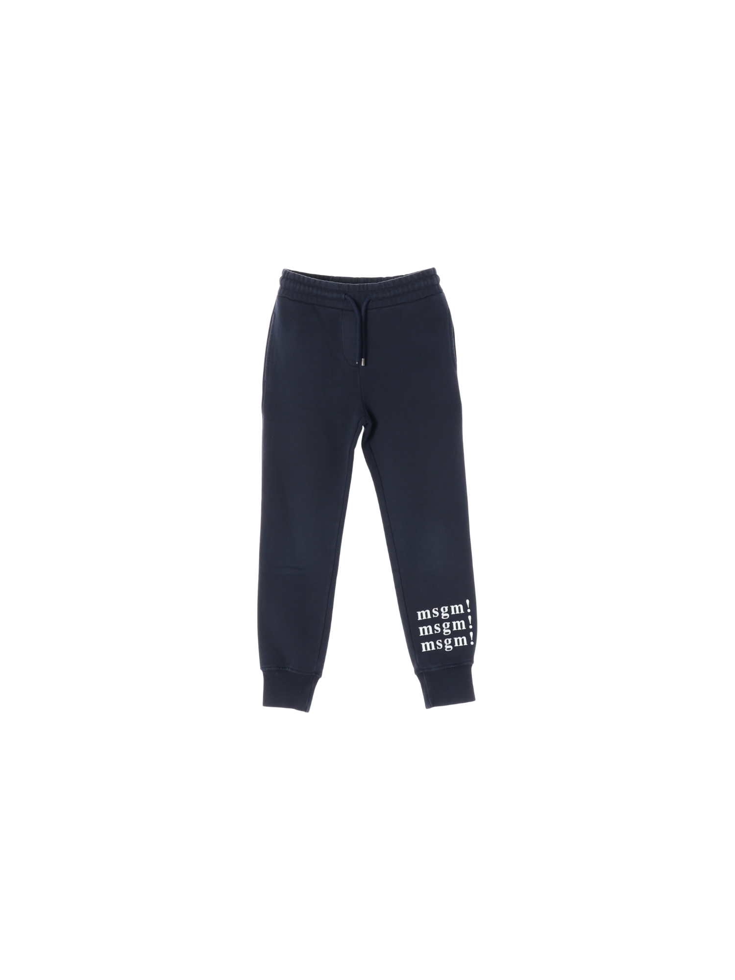 엠에스지엠 스트랩 네이비 스웨트팬츠 8y 0
