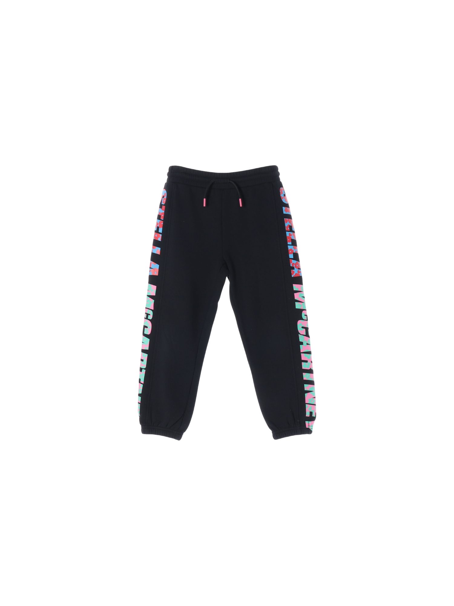 스텔라맥카트니 스트랩 블랙 스웨트팬츠 8y 0