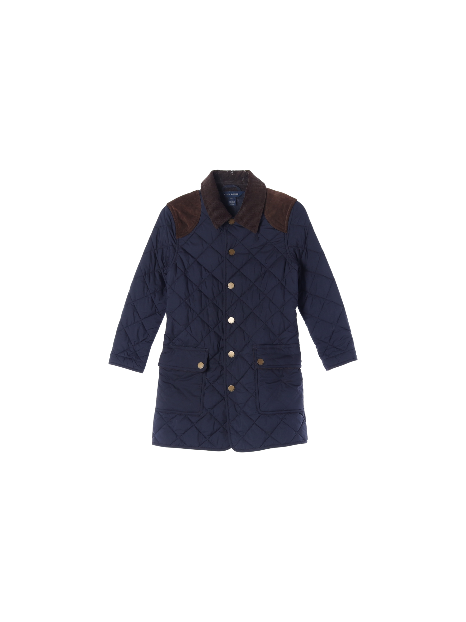 랄프로렌 퀼팅 네이비 패딩 6y 0