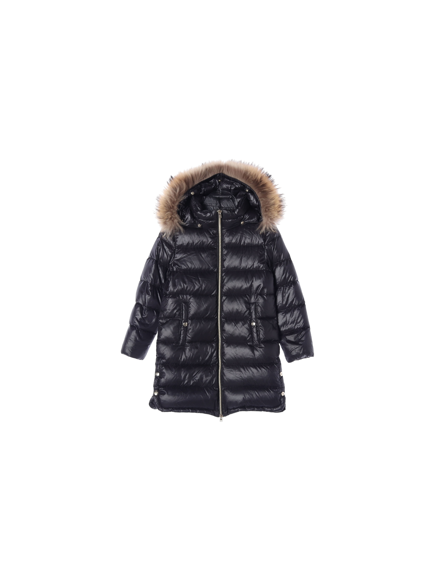 에르노 퀼팅 블랙 패딩 8y 0