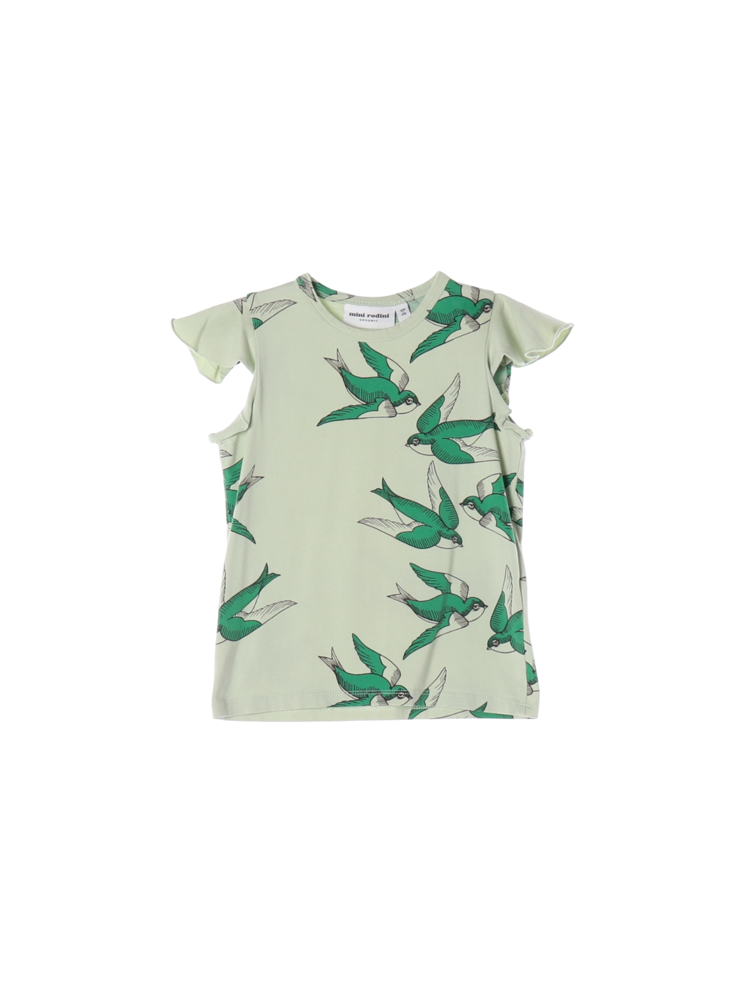 미니로디니 러플 민트 블라우스 104-110cm 0