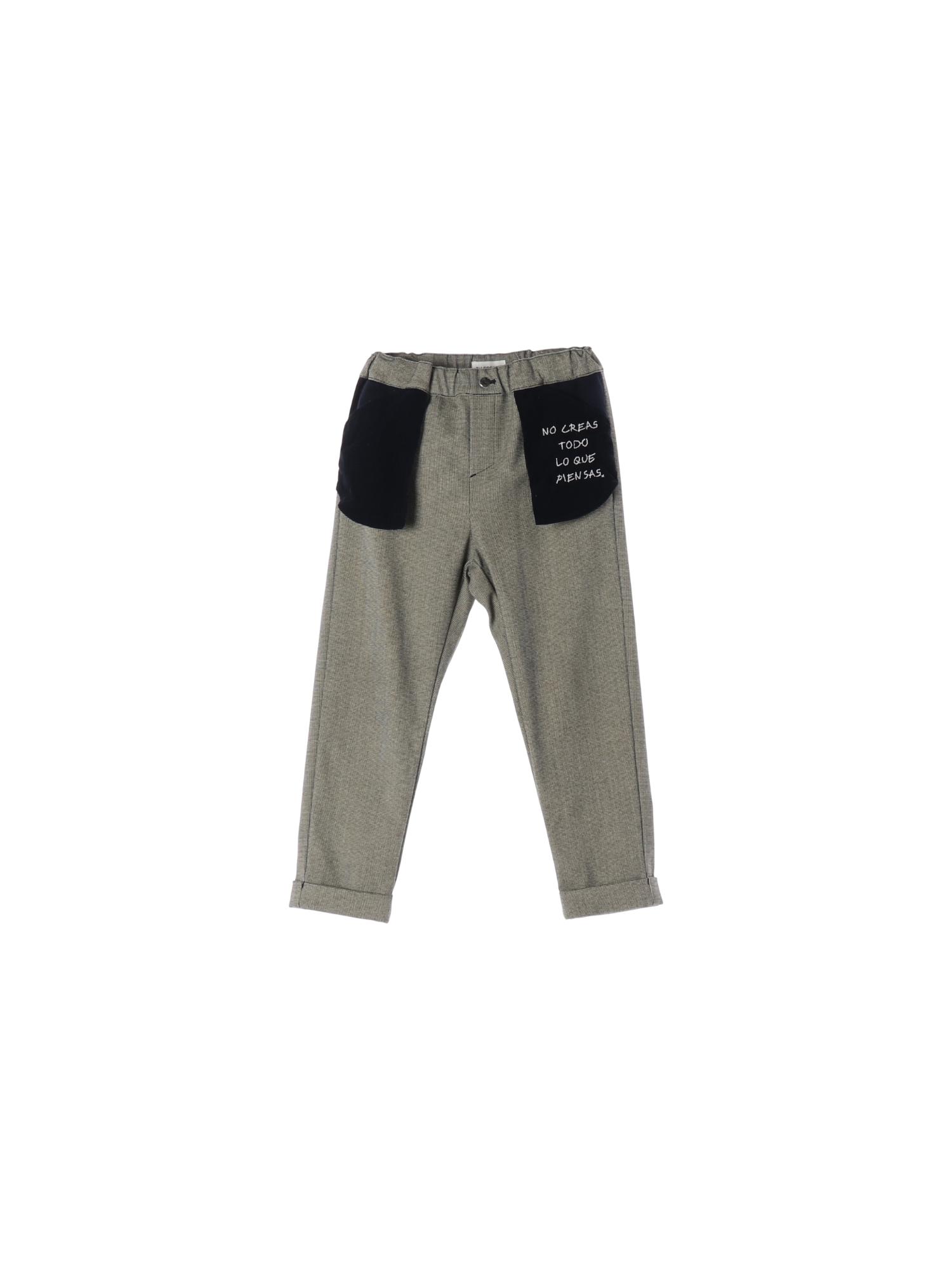 테일스쿱 단추 그레이 스웨트팬츠 130cm 0