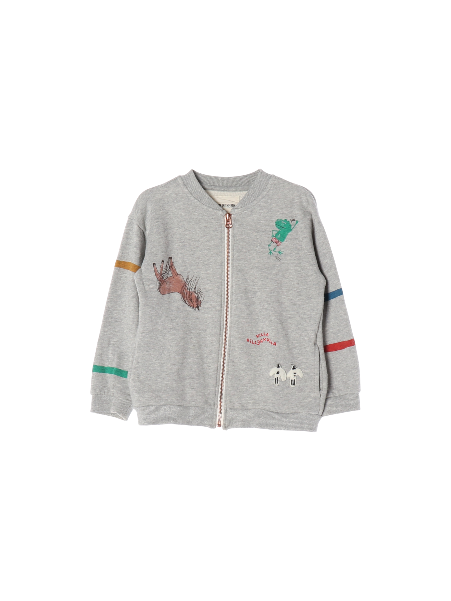 데님인더박스 집업 그레이 블루종 110cm 0