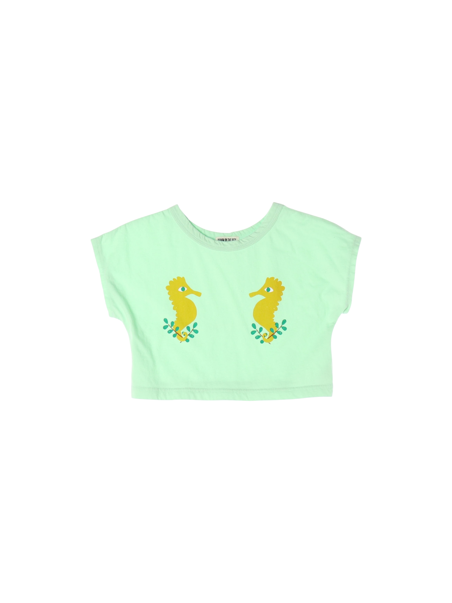 데님인더박스 롤업 민트 티셔츠 120cm 0