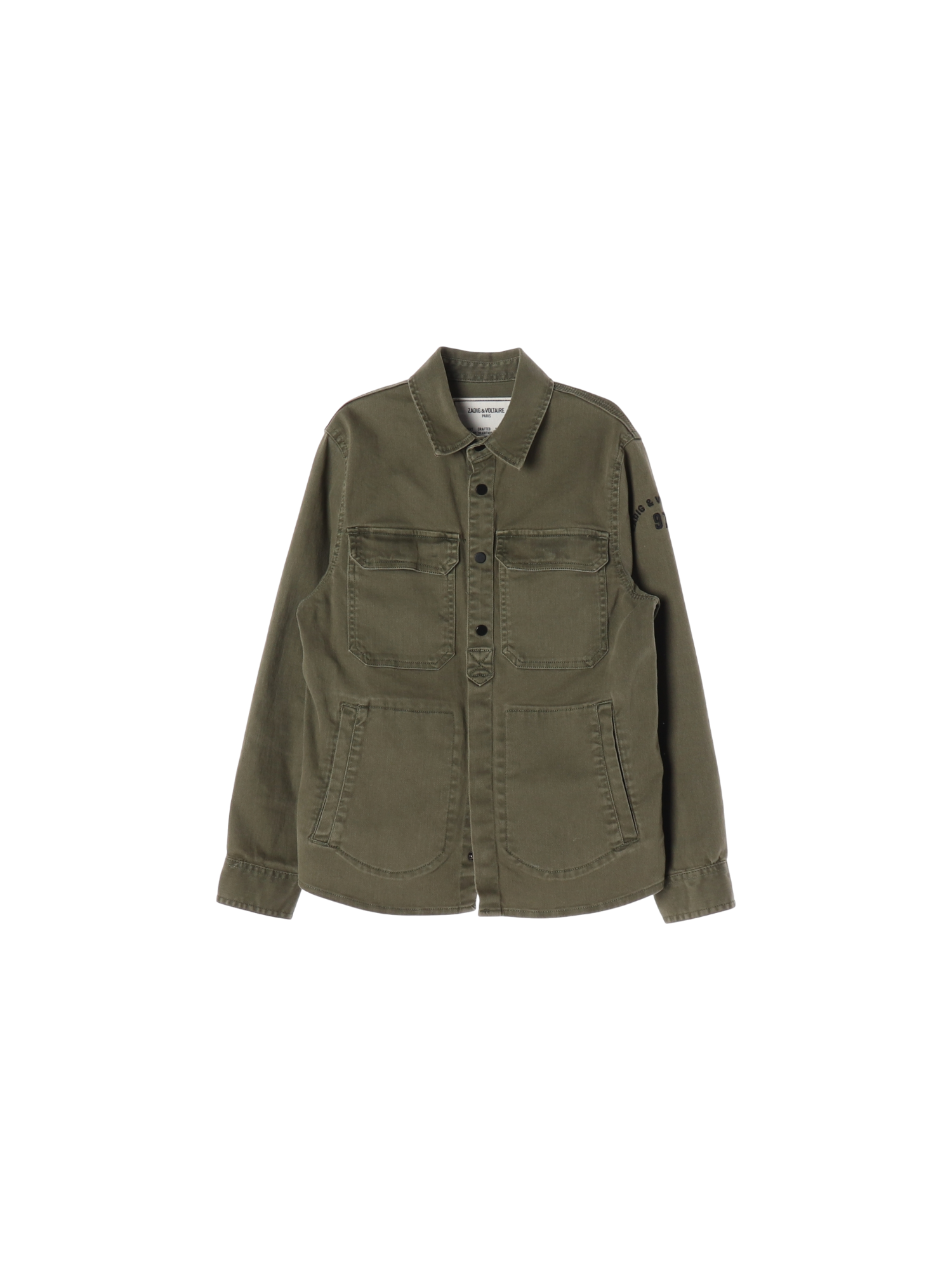 쟈딕앤볼테르 포켓 카키 트럭커 10y 0