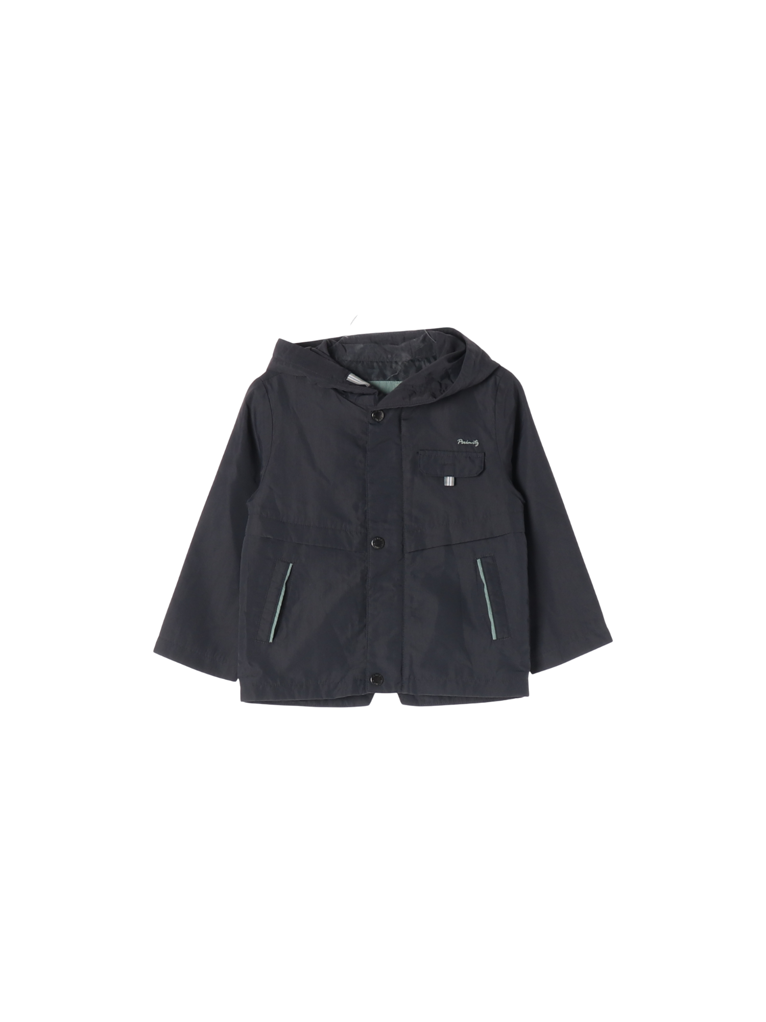 페리미츠 포켓 블랙 바람막이 110cm 0