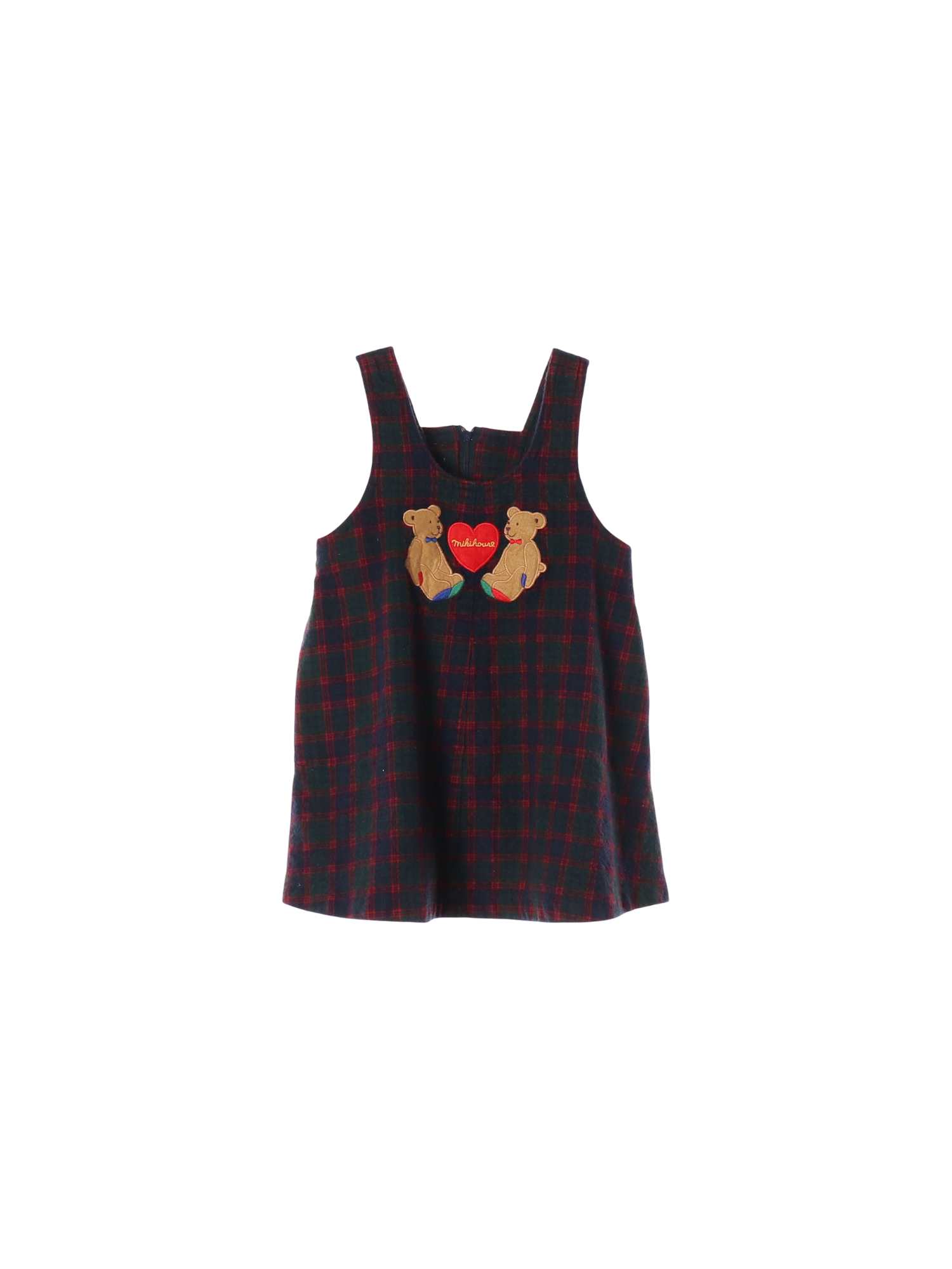 미키하우스 자수 네이비 드레스 110cm 0