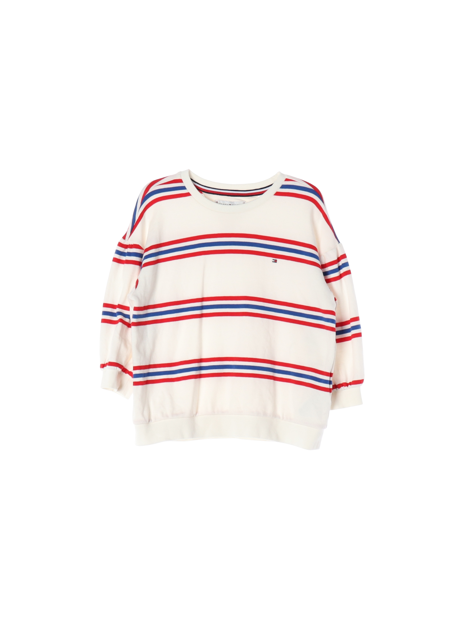 타미힐피거 드롭숄더 화이트 스웨트셔츠 140cm 0