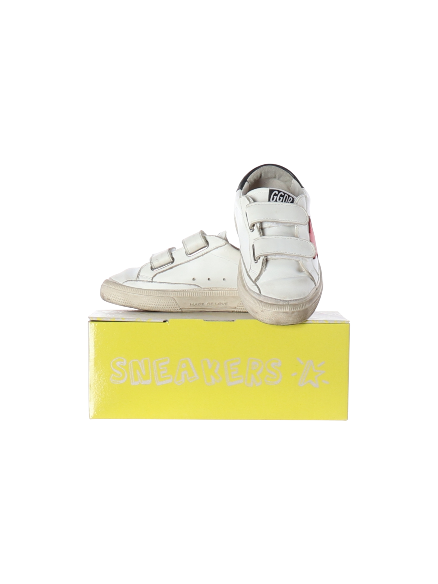 골든구스 레이스업 화이트 스니커즈 31 0