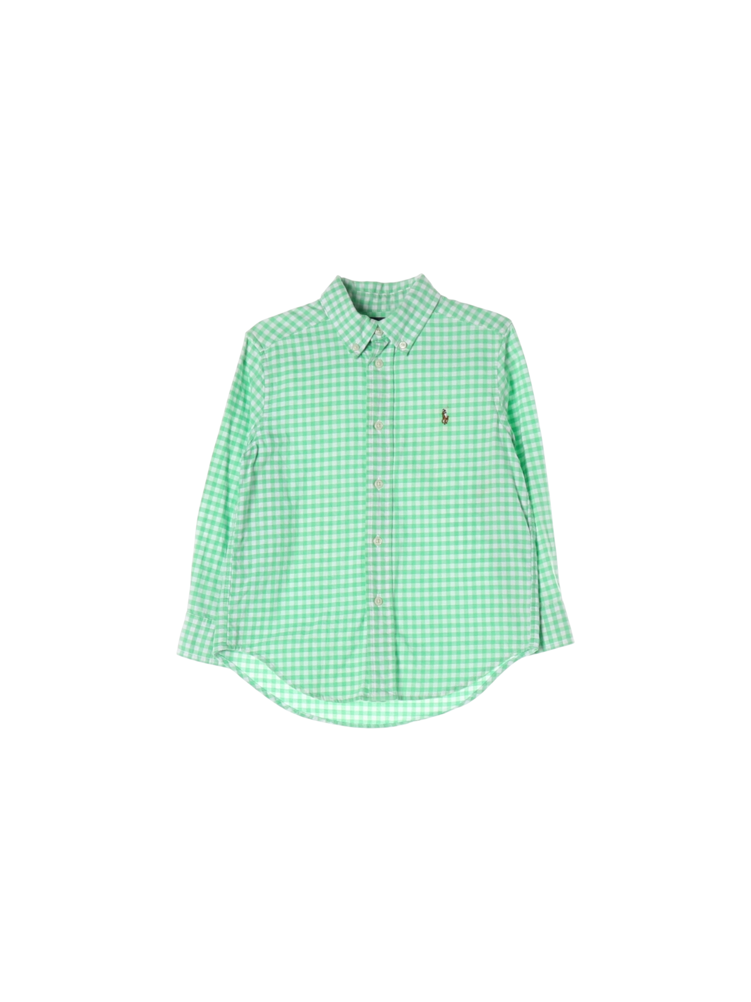 랄프로렌 단추 그린 셔츠 4y 0