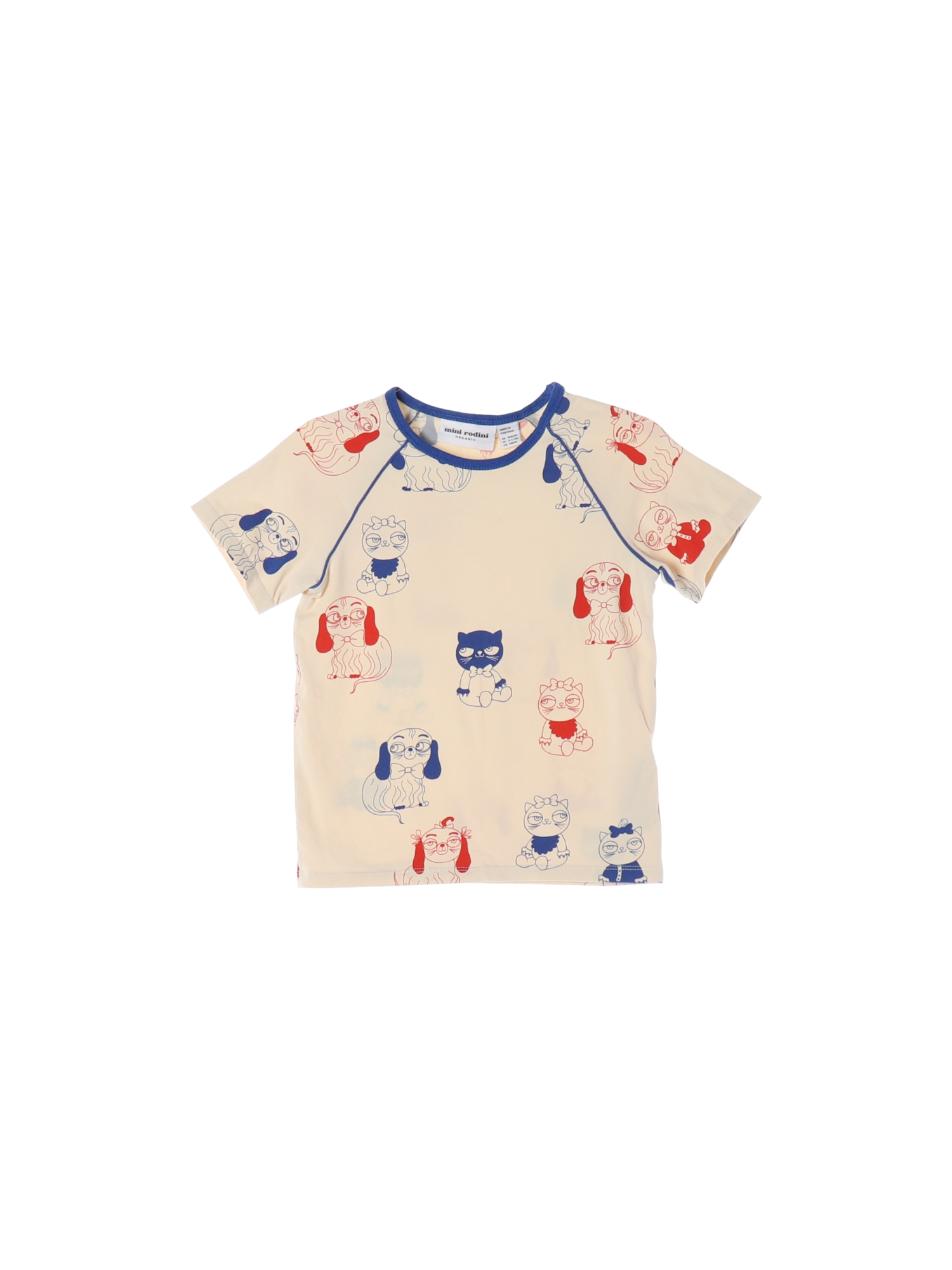 미니로디니 베이지 티셔츠 4-5y 0