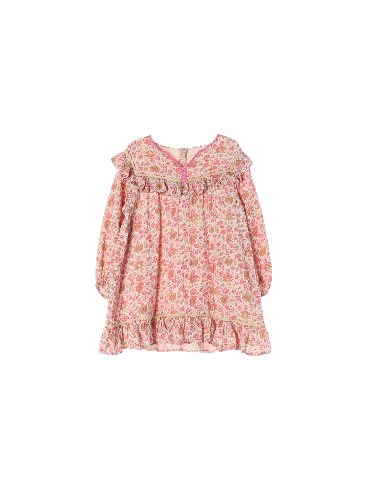 루이스미샤 프릴 핑크 드레스 6y 0