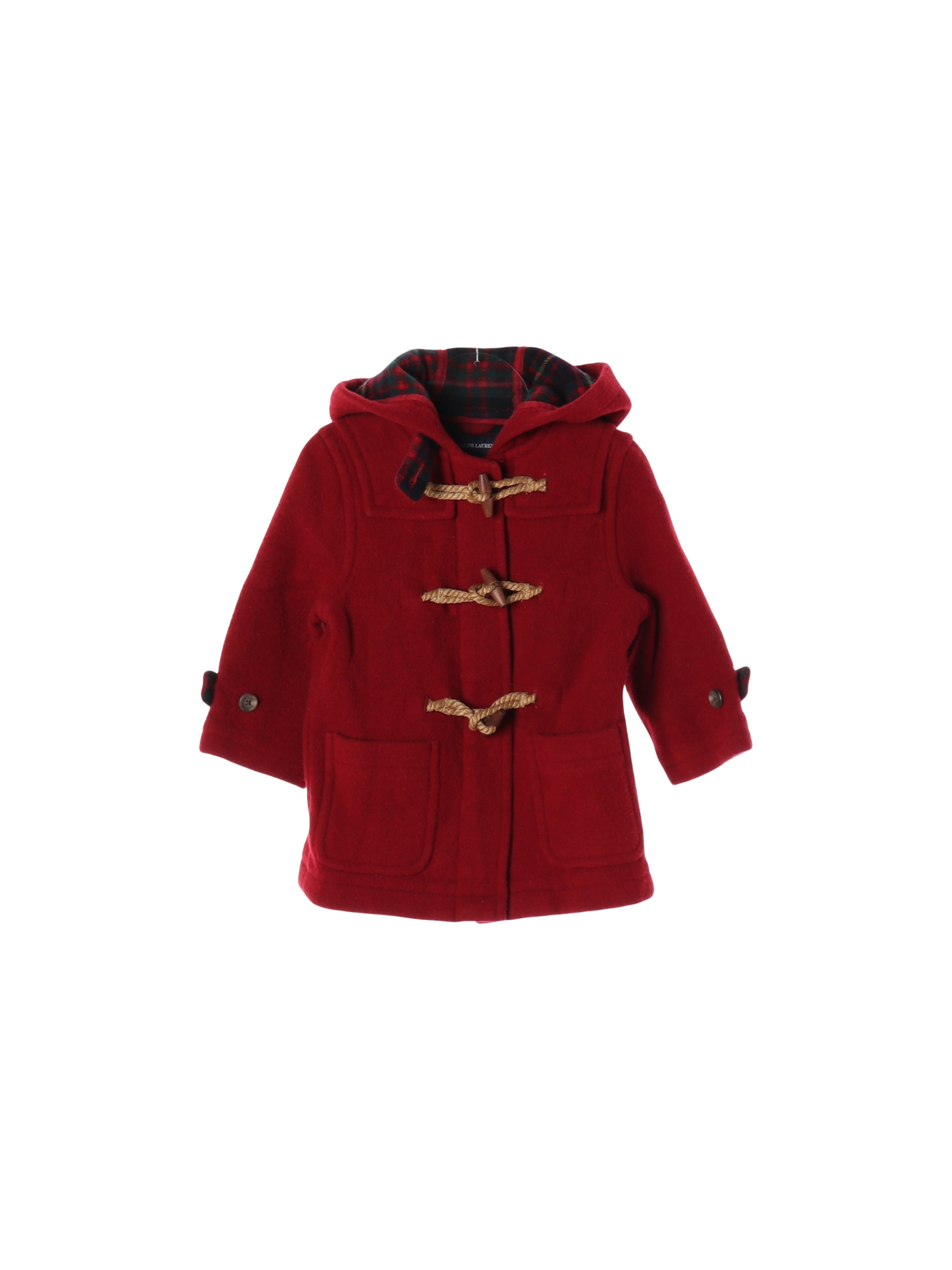 랄프로렌 포켓 레드 더플코트 95cm 0