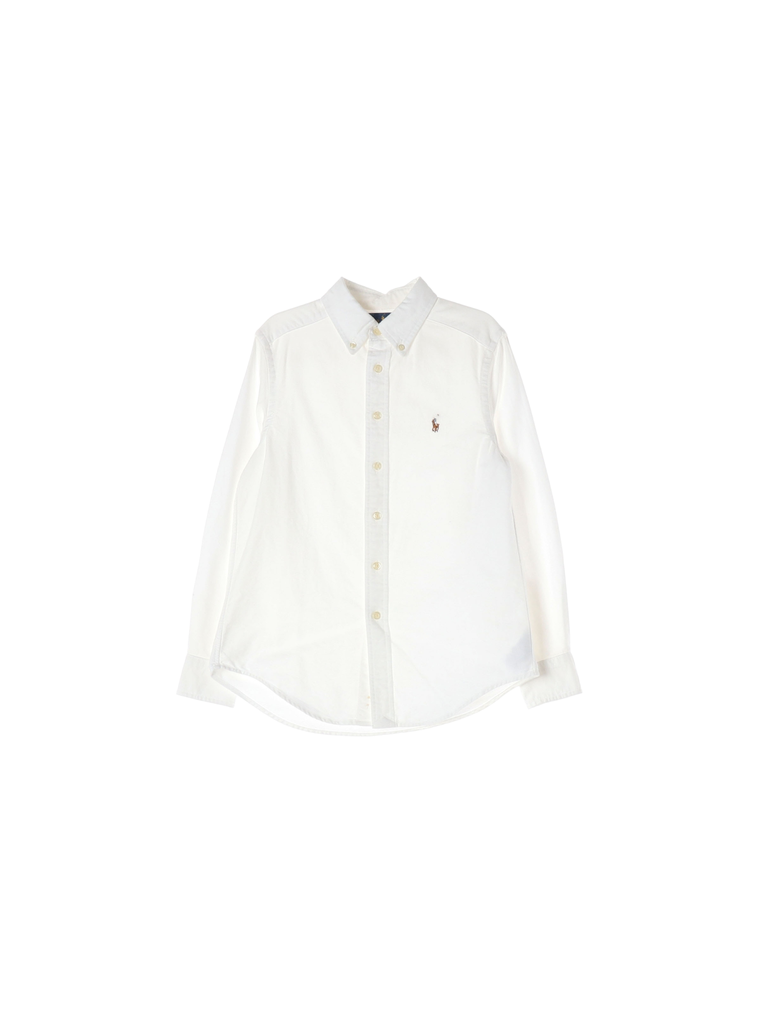 랄프로렌 단추 화이트 셔츠 8y 0