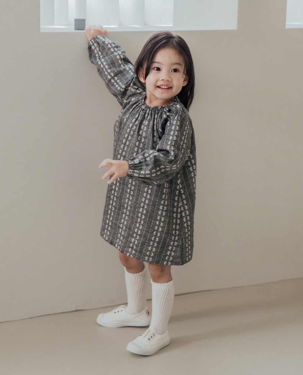 쟈가드 레이스 레이어드 원피스
