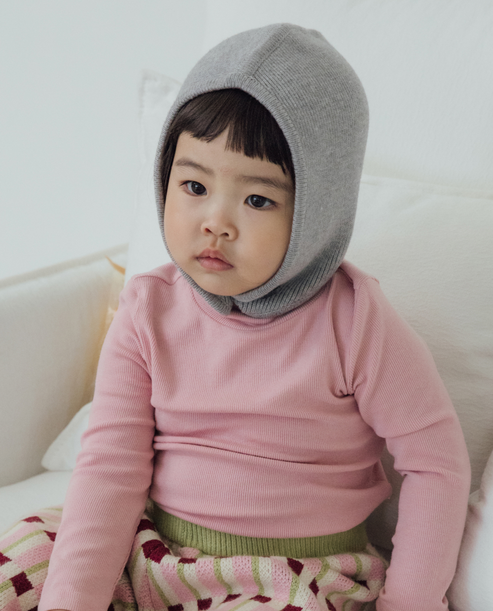 포근보들 니트 보넷