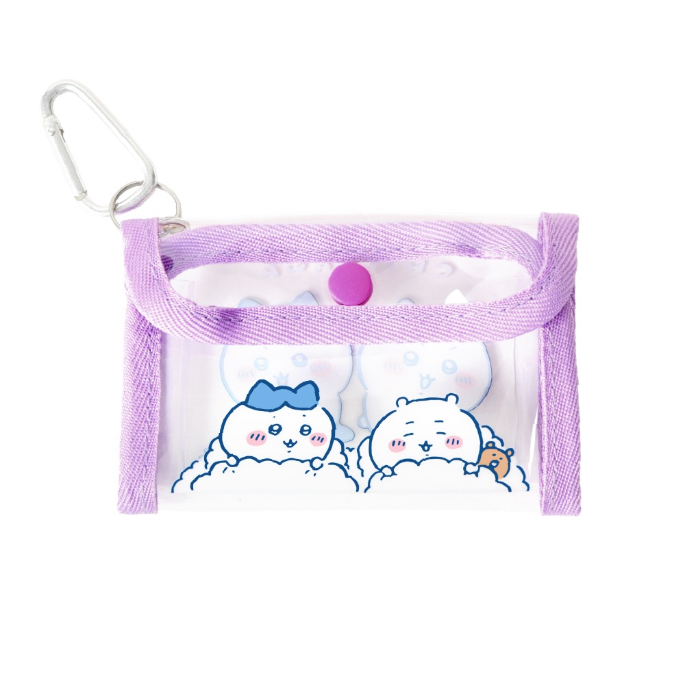 먼작귀 토벌창 키링 투명파우치