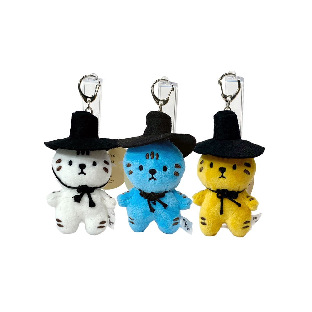 케이호랑이 봉제키링 10cm 3종세트