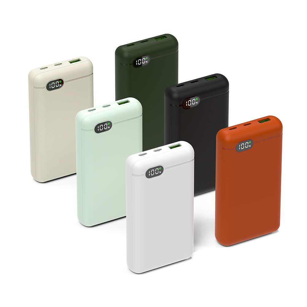 리큐엠 20000mAh 잔량표시 고속충전 대용량 보조배터리 QP2000C