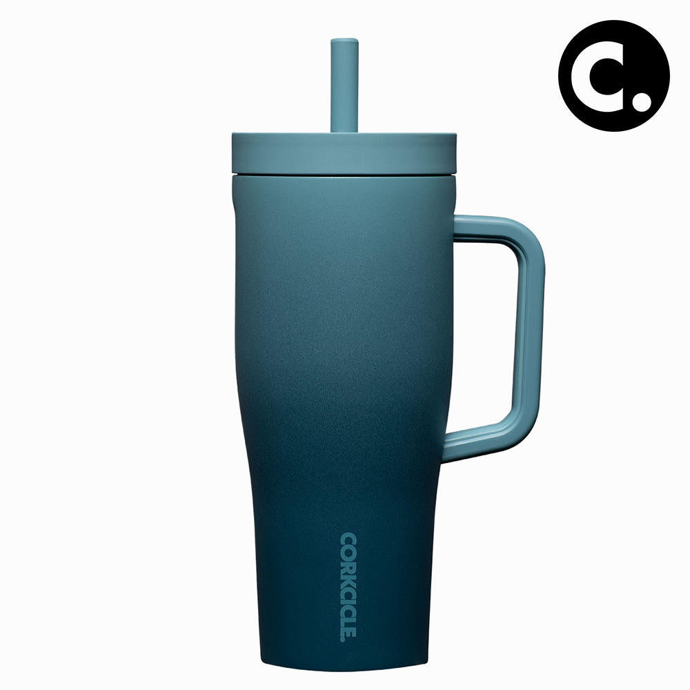 콕시클 크루저 22oz 스텐 보냉 텀블러 밀폐 손잡이 빨대 650ml